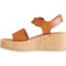 4PUPT_4 Zodiac Glory Ankle Strap Wedge Sandals (For Women)