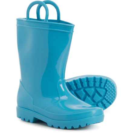 ZOOGS Little Boys and Girls Rain Boots - Waterproof in Azul