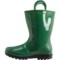2GFVJ_3 ZOOGS Little Boys and Girls Rubber Rain Boots - Waterproof
