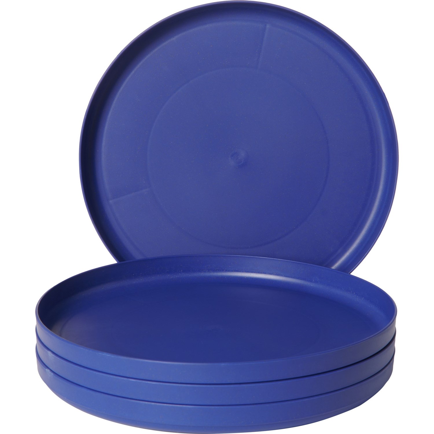 Zrike Bamboo Corn Husk Dinner Plates Set of 4, Navy Save 23